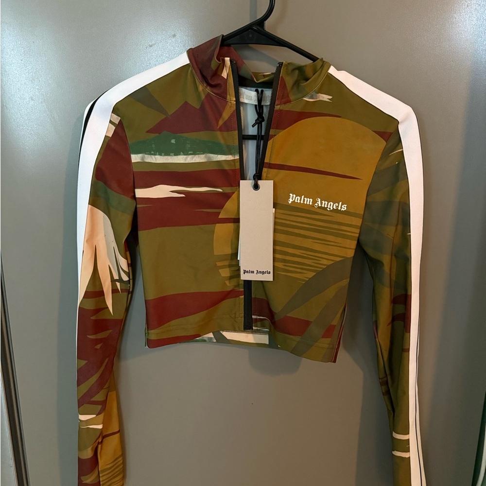 Palm Angels Jungle Green Long Sleeve